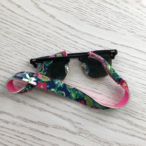 lilly pulitzer sunglass croakies ‘social butterfly